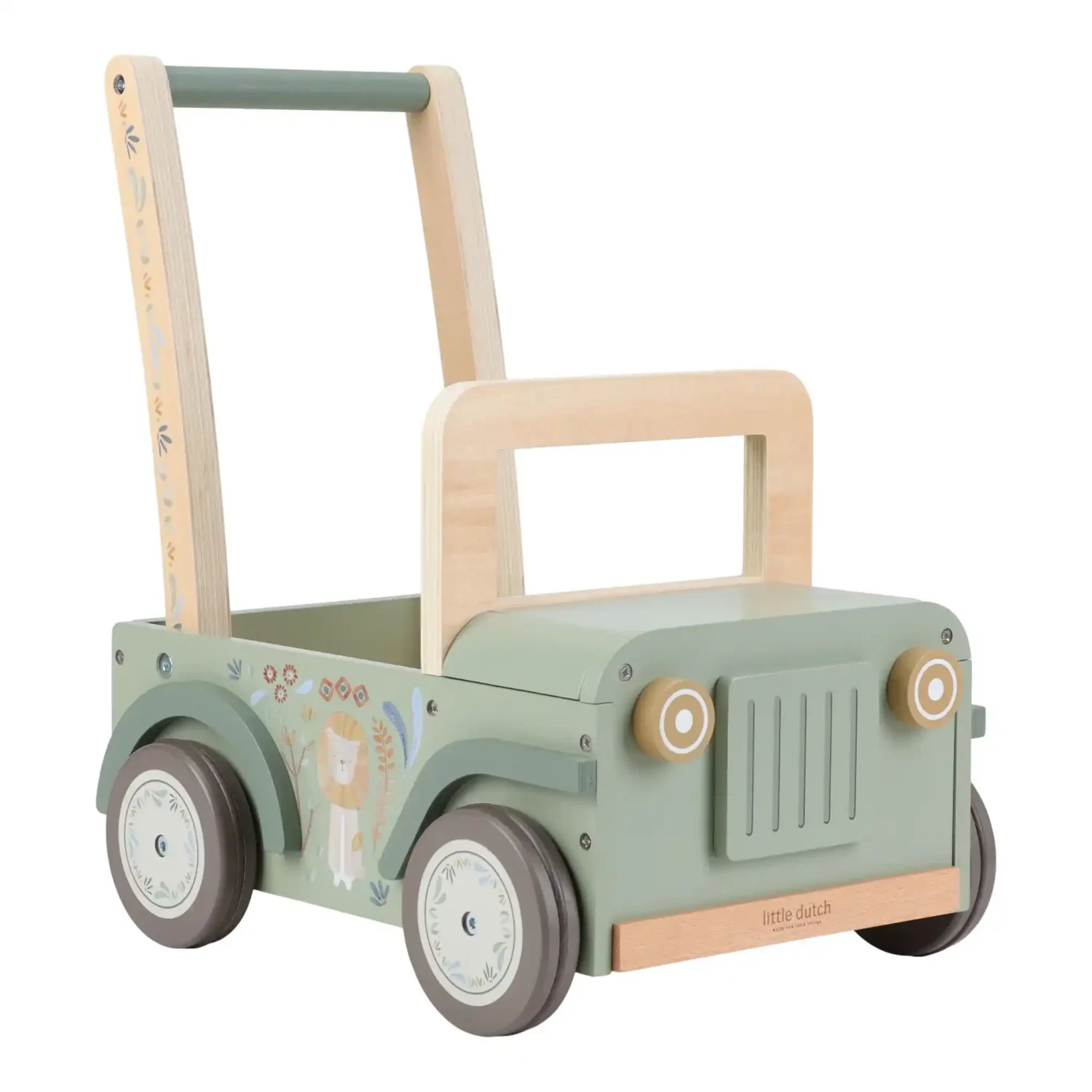Дървена Проходилка Little Dutch Safari Green